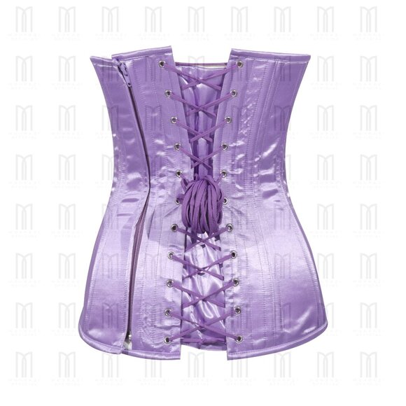 Mohrazi Official Light Purple Heavy Boned Overbust Corset | Heart Shape - Picture 3 of 3